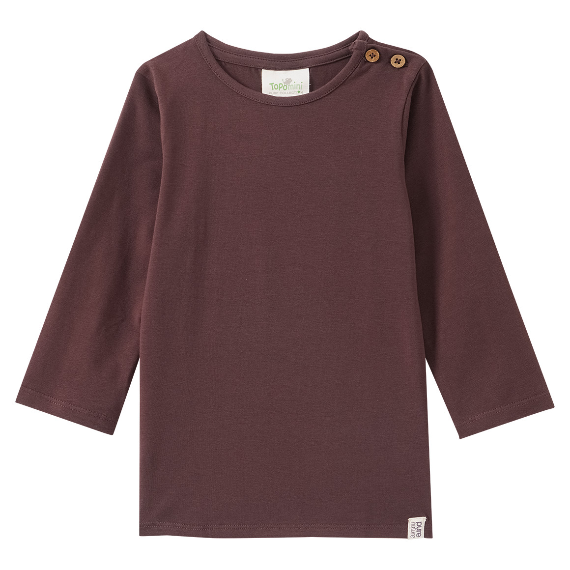 2 Baby Langarmshirts mit Feigen