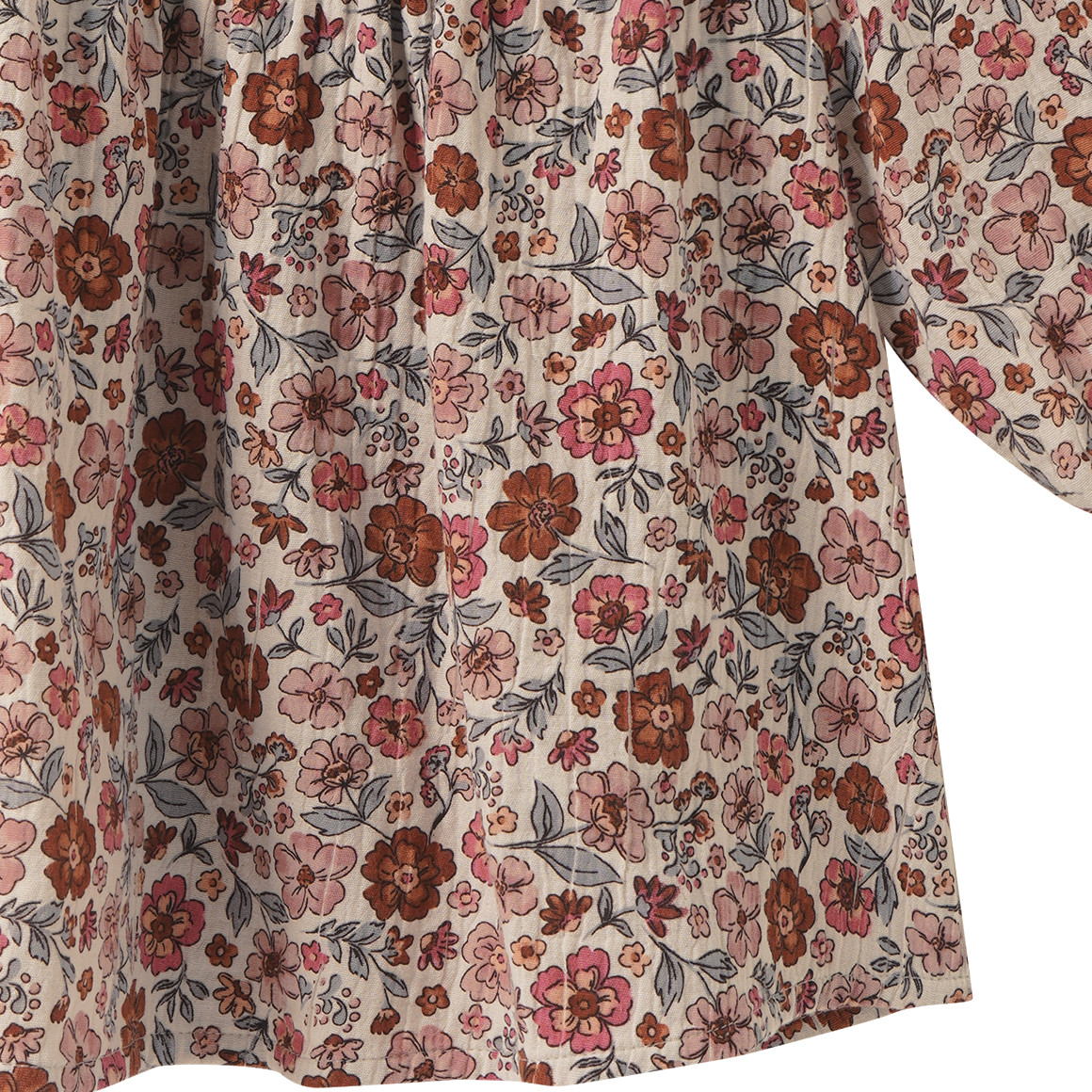 Baby Musselin-Kleid mit Blümchen