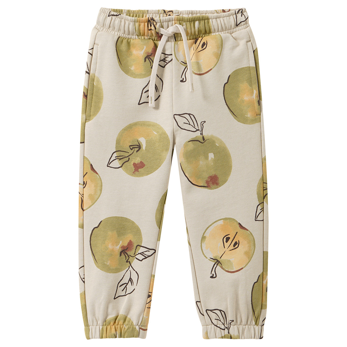 Baby Jogginghose mit Apfel-Print