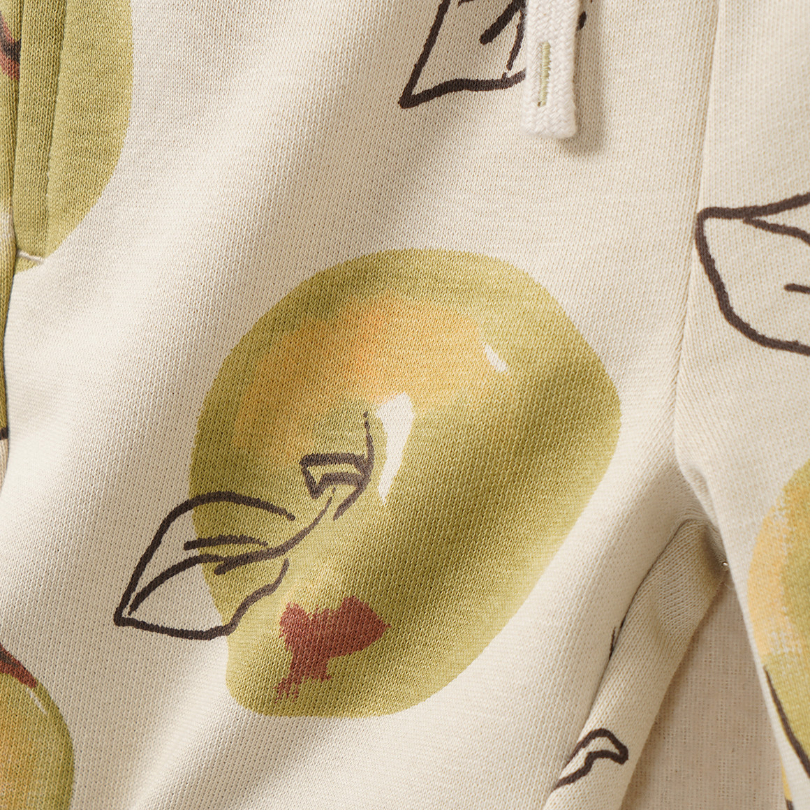 Baby Jogginghose mit Apfel-Print