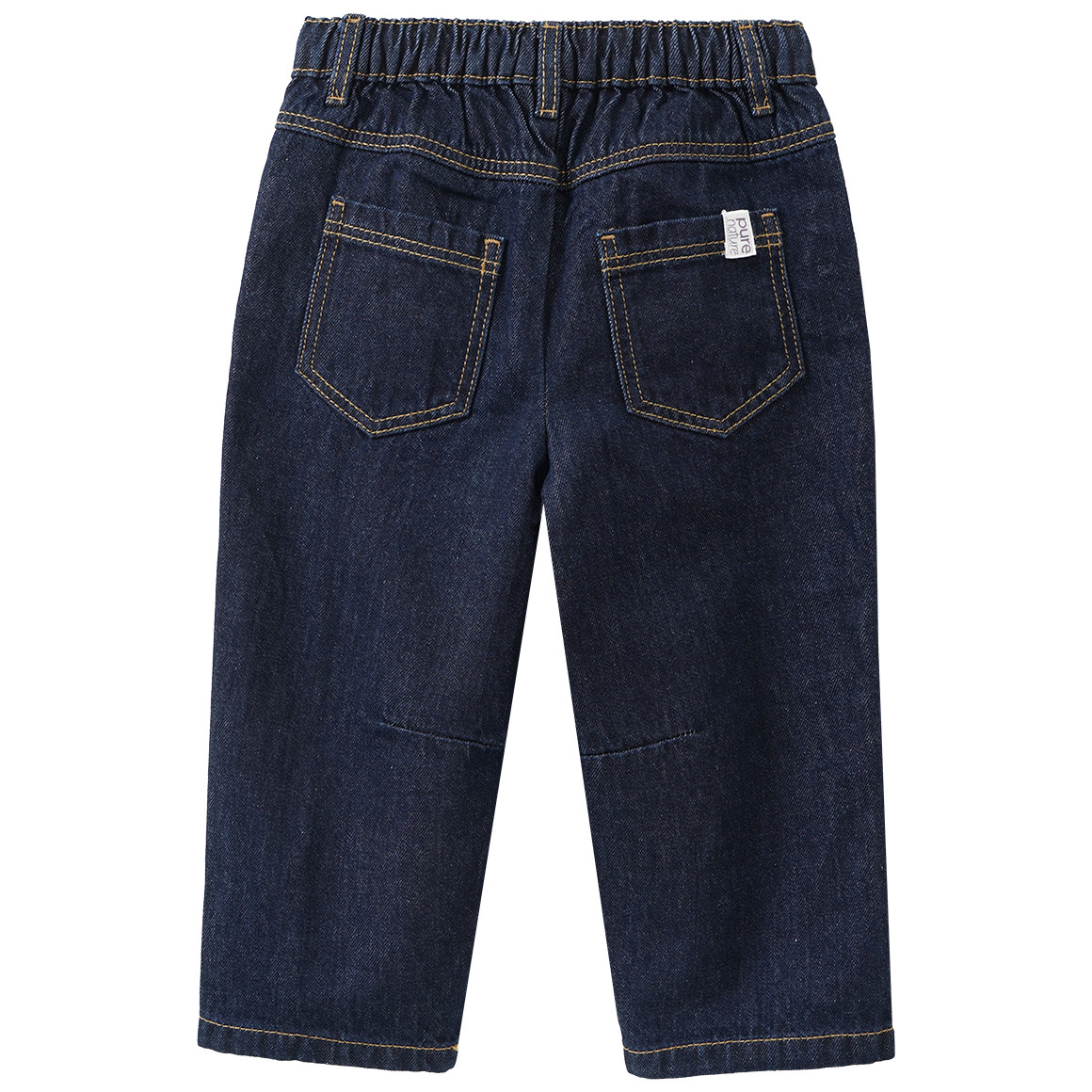 Baby Barrel-Jeans aus Raw Denim
