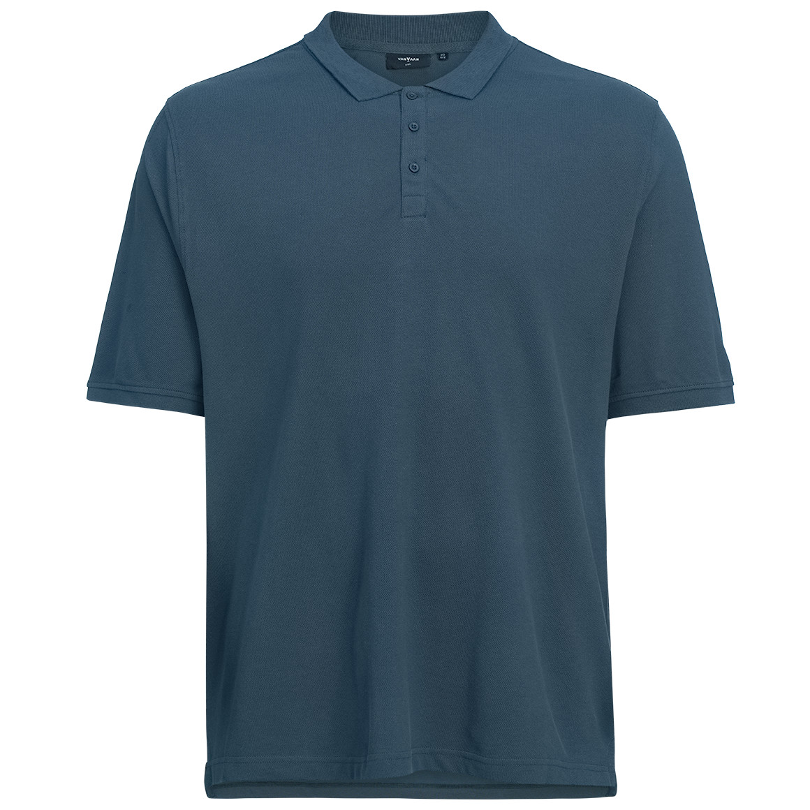 Herenpoloshirt met piqué-structuur