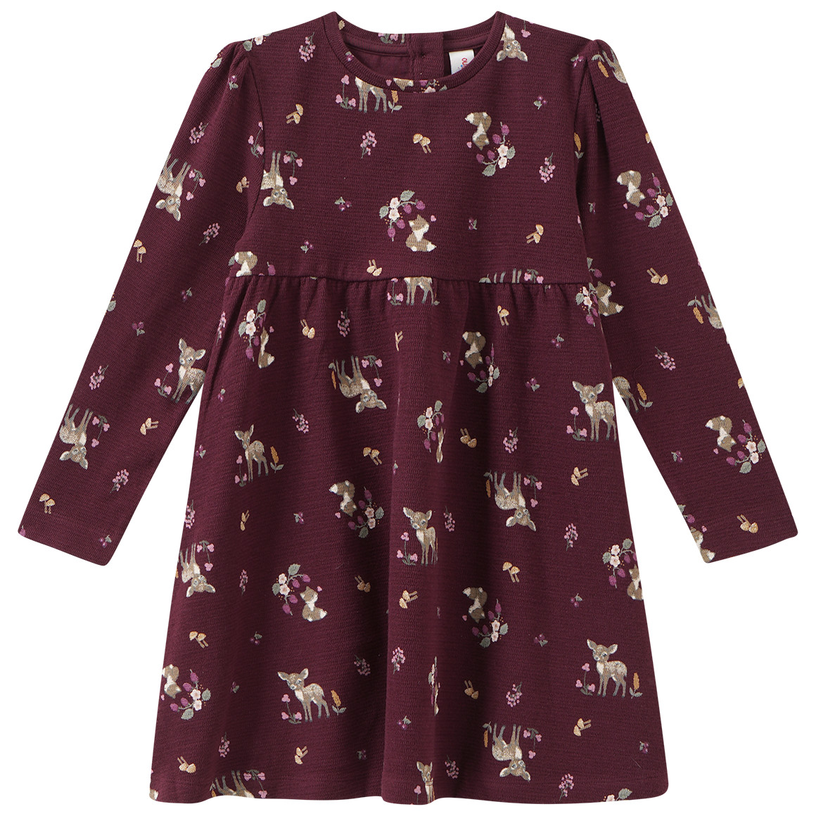Mädchen Kleid mit Allover-Print