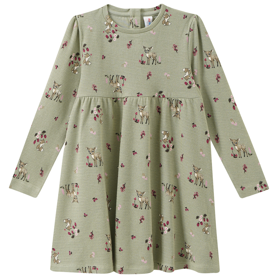 Mädchen Kleid mit Allover-Print
