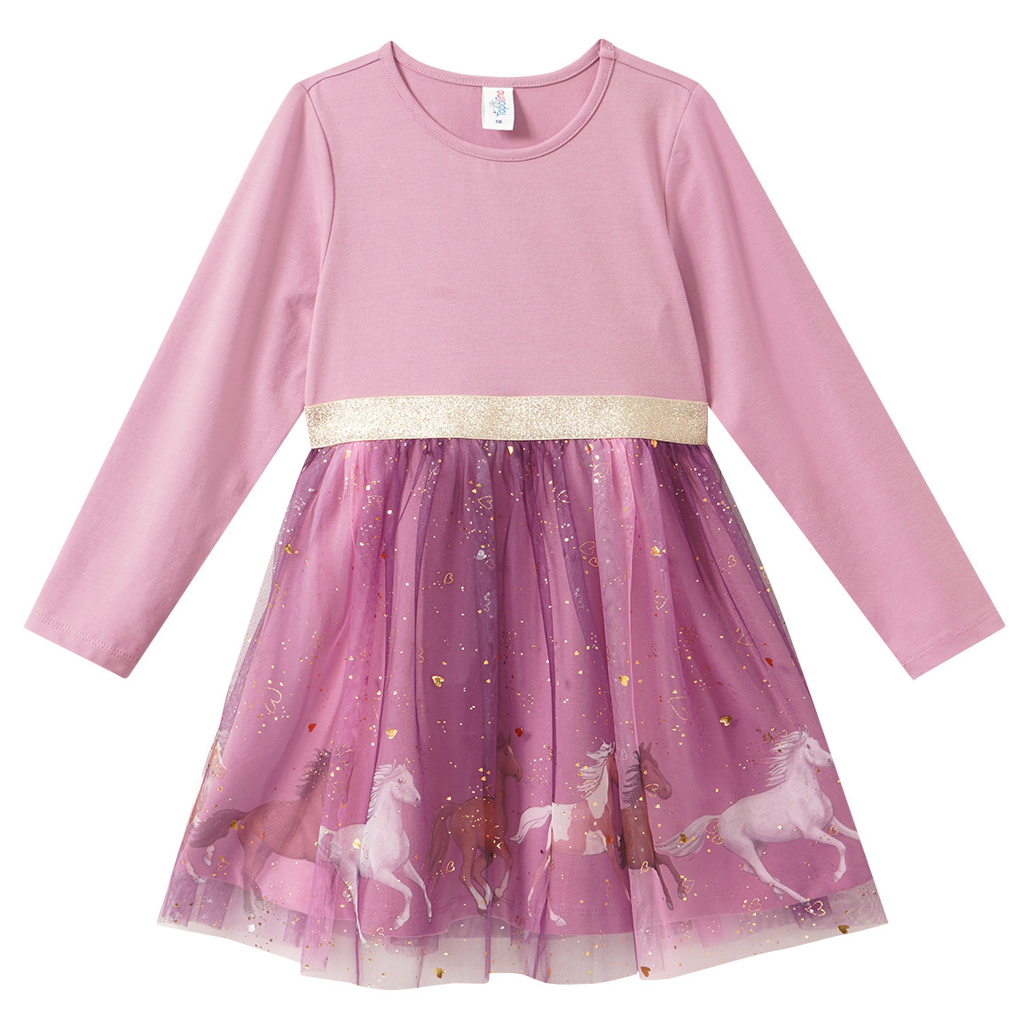 Mädchen Kleid mit Tüll