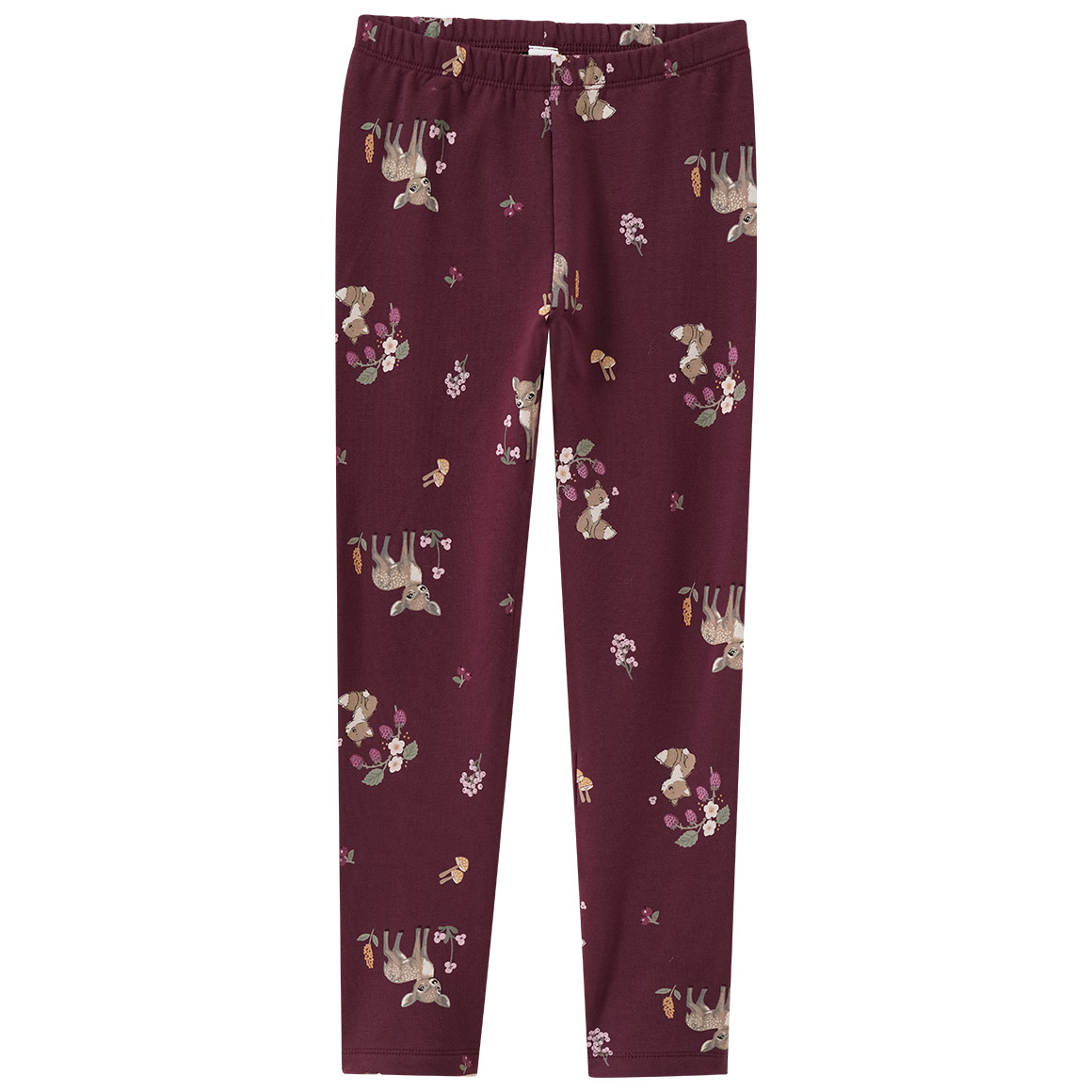 Mädchen Sweatleggings mit Allover-Print