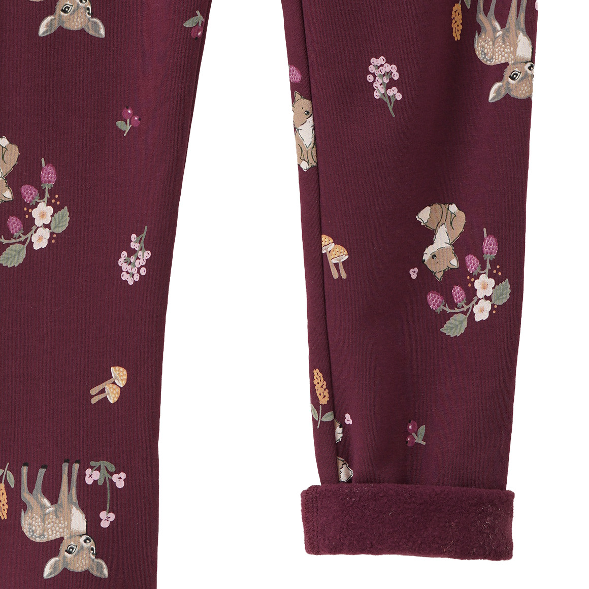 Mädchen Sweatleggings mit Allover-Print