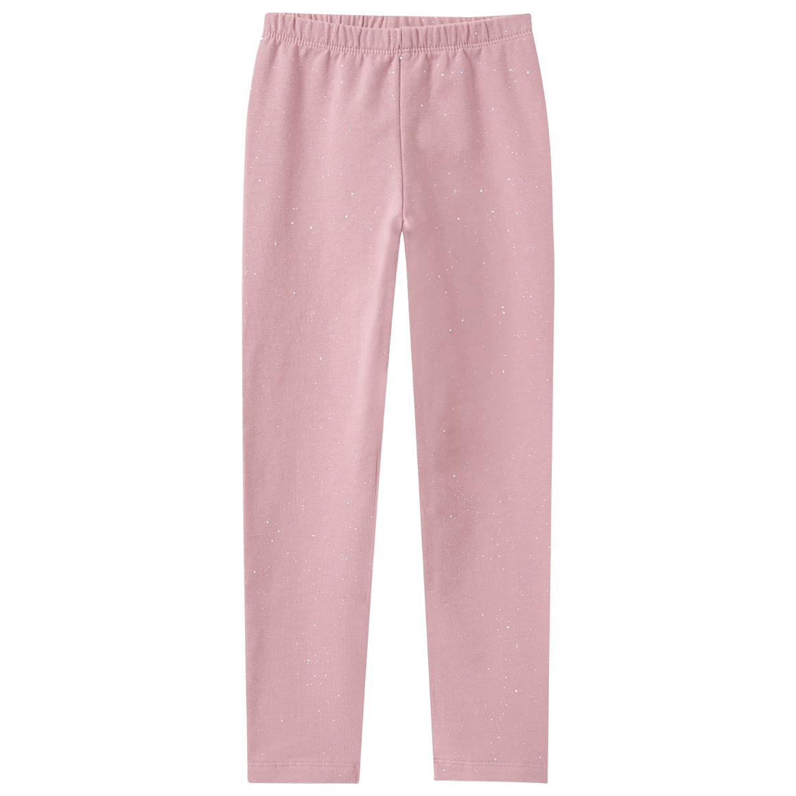 Mädchen Sweatleggings mit Glitzer-Print
