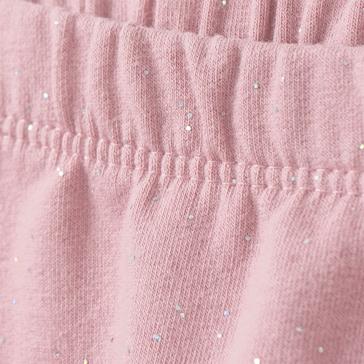 Mädchen Sweatleggings mit Glitzer-Print