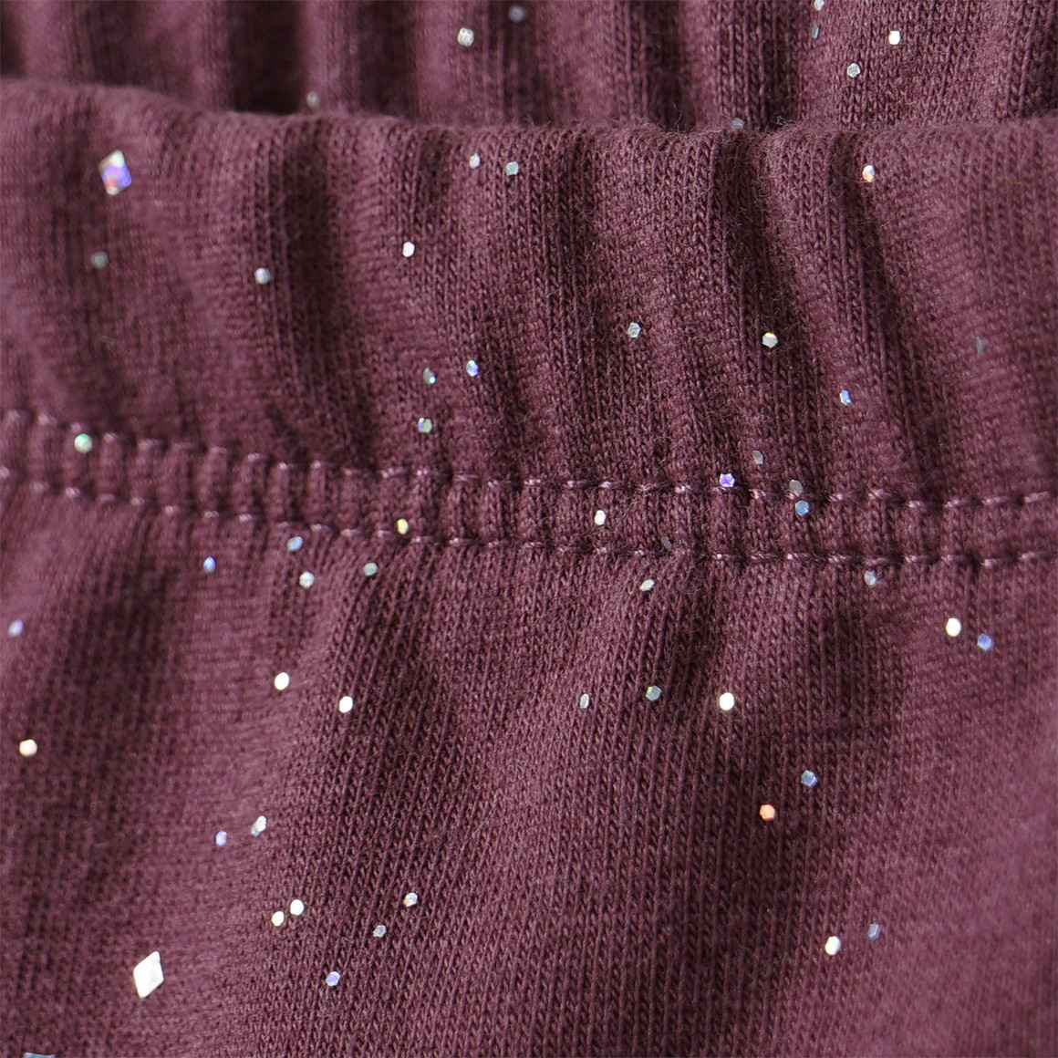Mädchen Sweatleggings mit Glitzer-Print