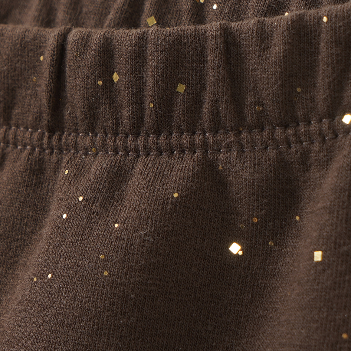 Mädchen Sweatleggings mit Glitzer-Print