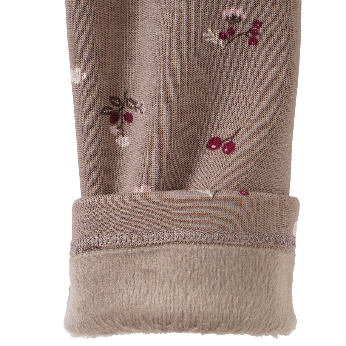 Mädchen Thermo-Leggings mit Blümchen allover