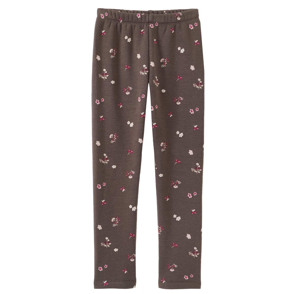 Mädchen Thermo-Leggings mit Blümchen allover