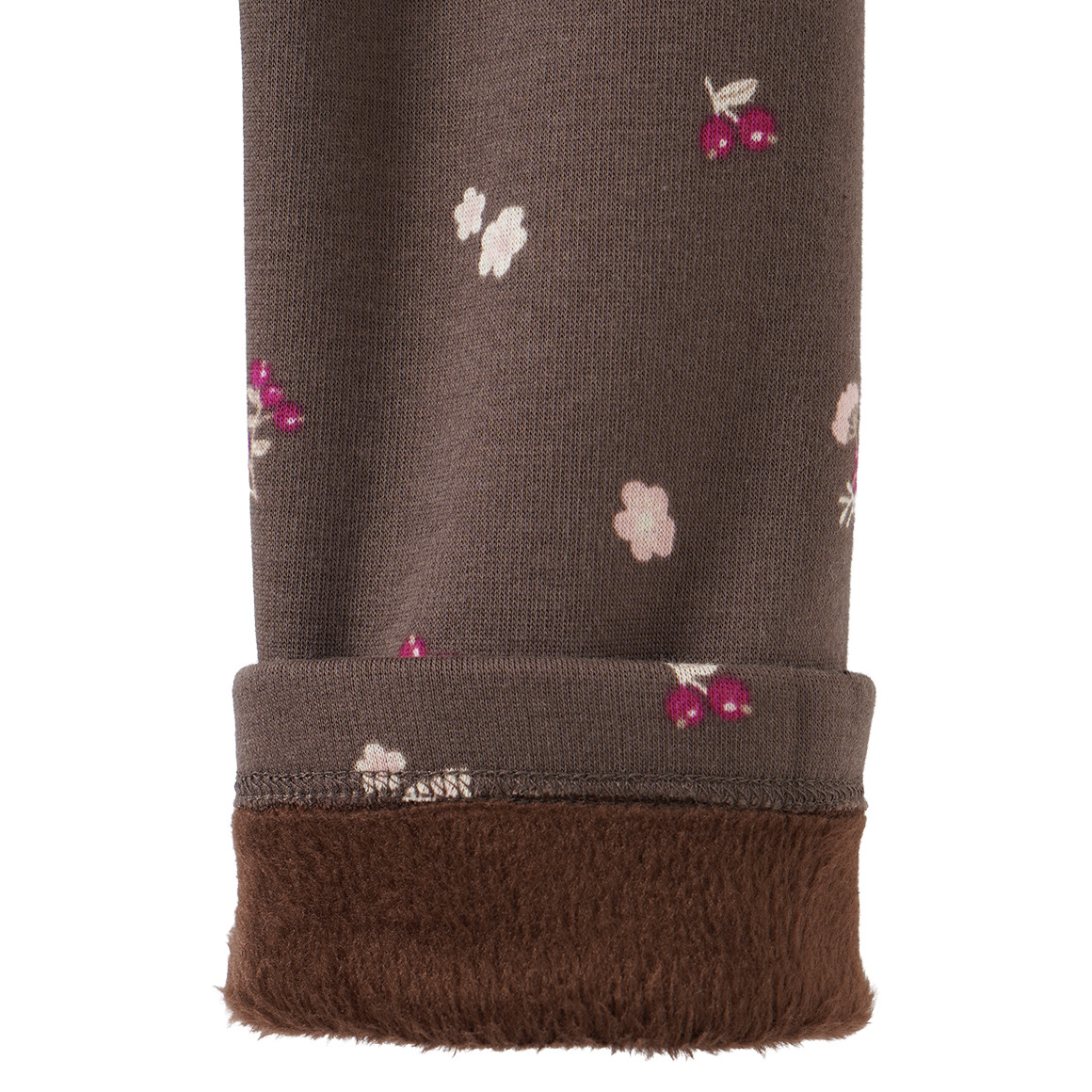 Mädchen Thermo-Leggings mit Blümchen allover
