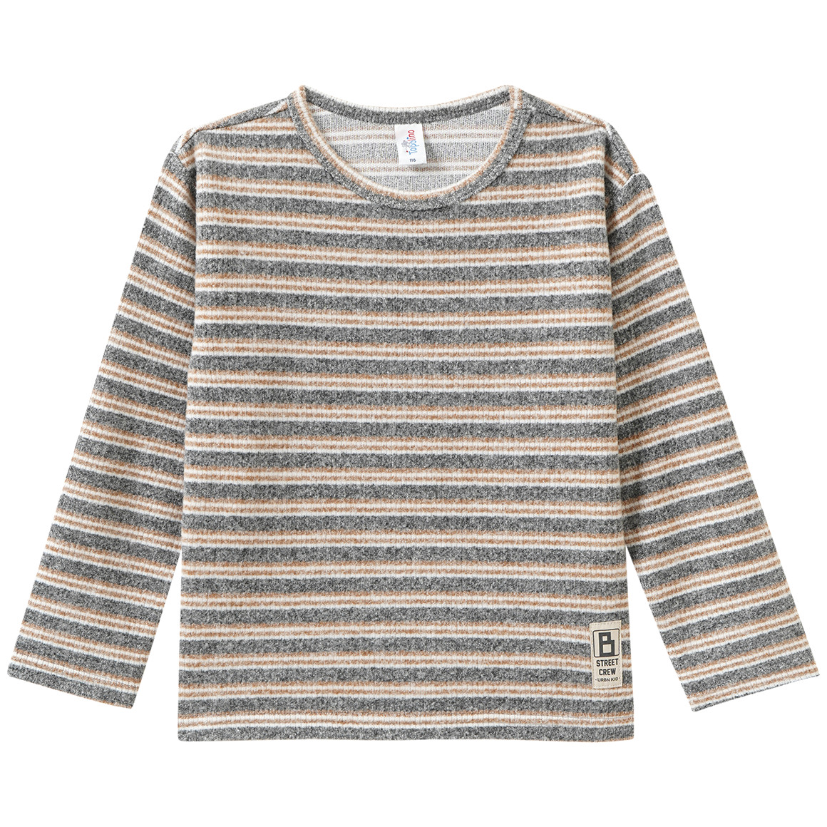 Jungen Langarmshirt in weicher Qualität