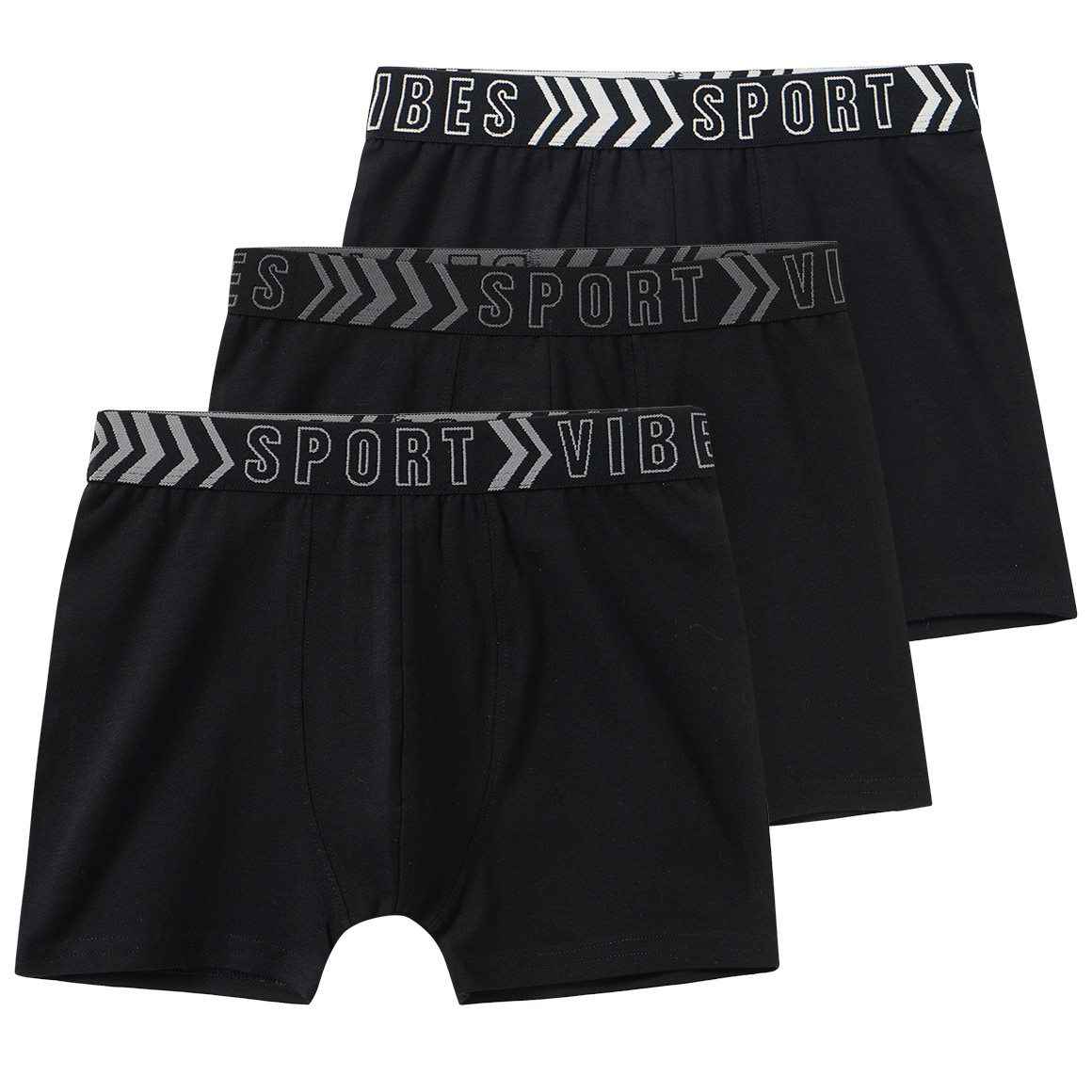 3 Jungen Boxer aus Bio-Baumwolle