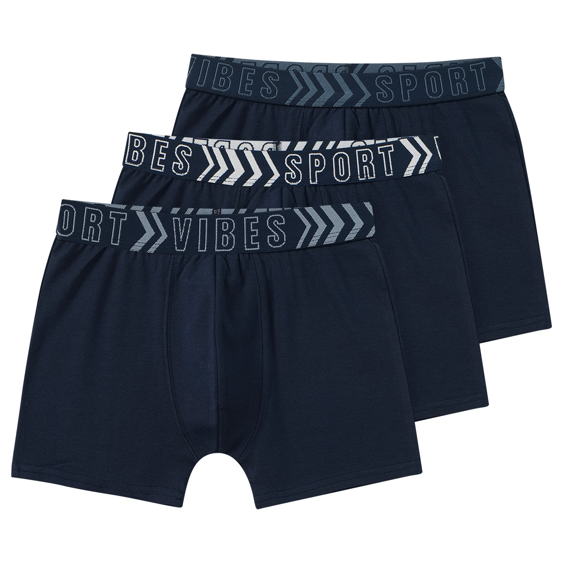 3 Jungen Boxer aus Bio-Baumwolle
