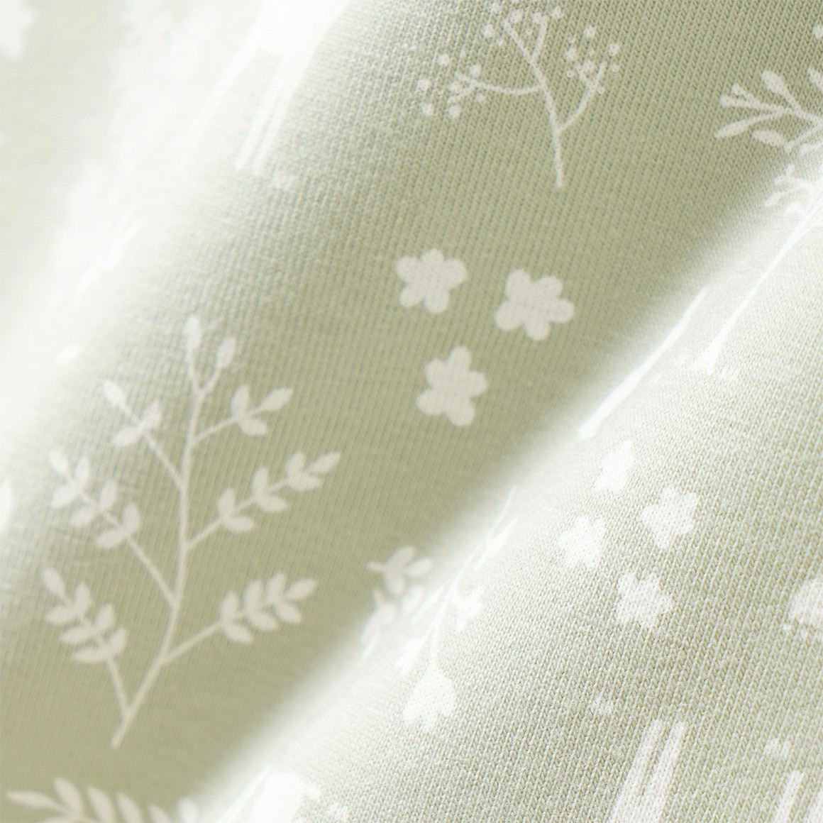 3 Mädchen Unterhemden mit Waldtier-Motiven