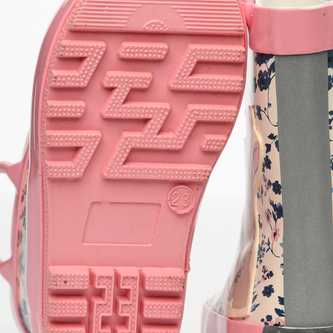 Mädchen Gummistiefel im Millefleur-Design