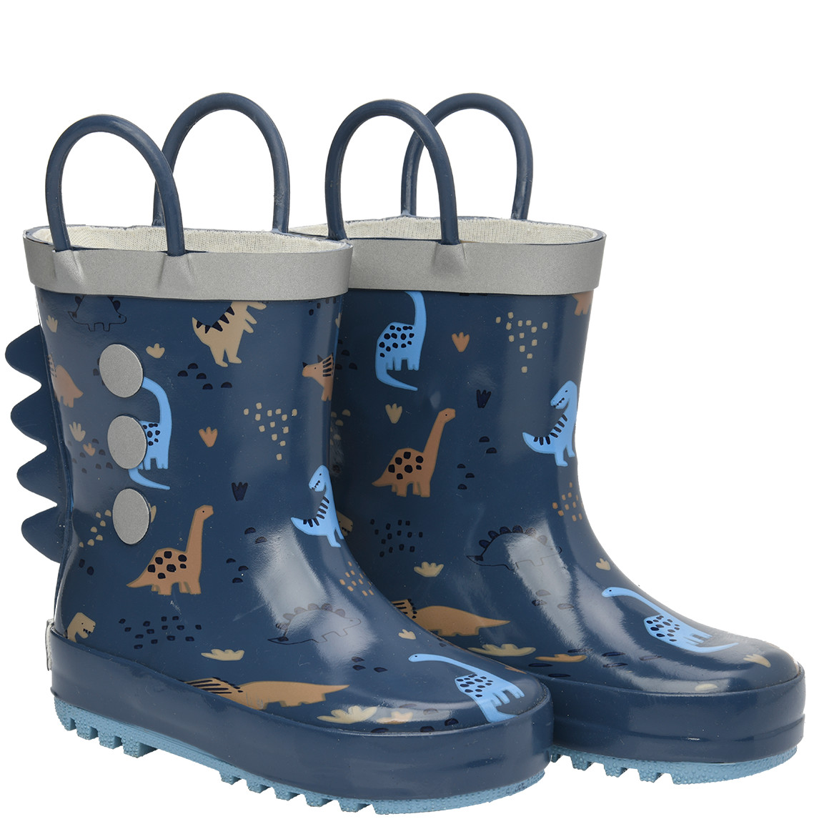 Jungen Gummistiefel mit Dino-Motiven