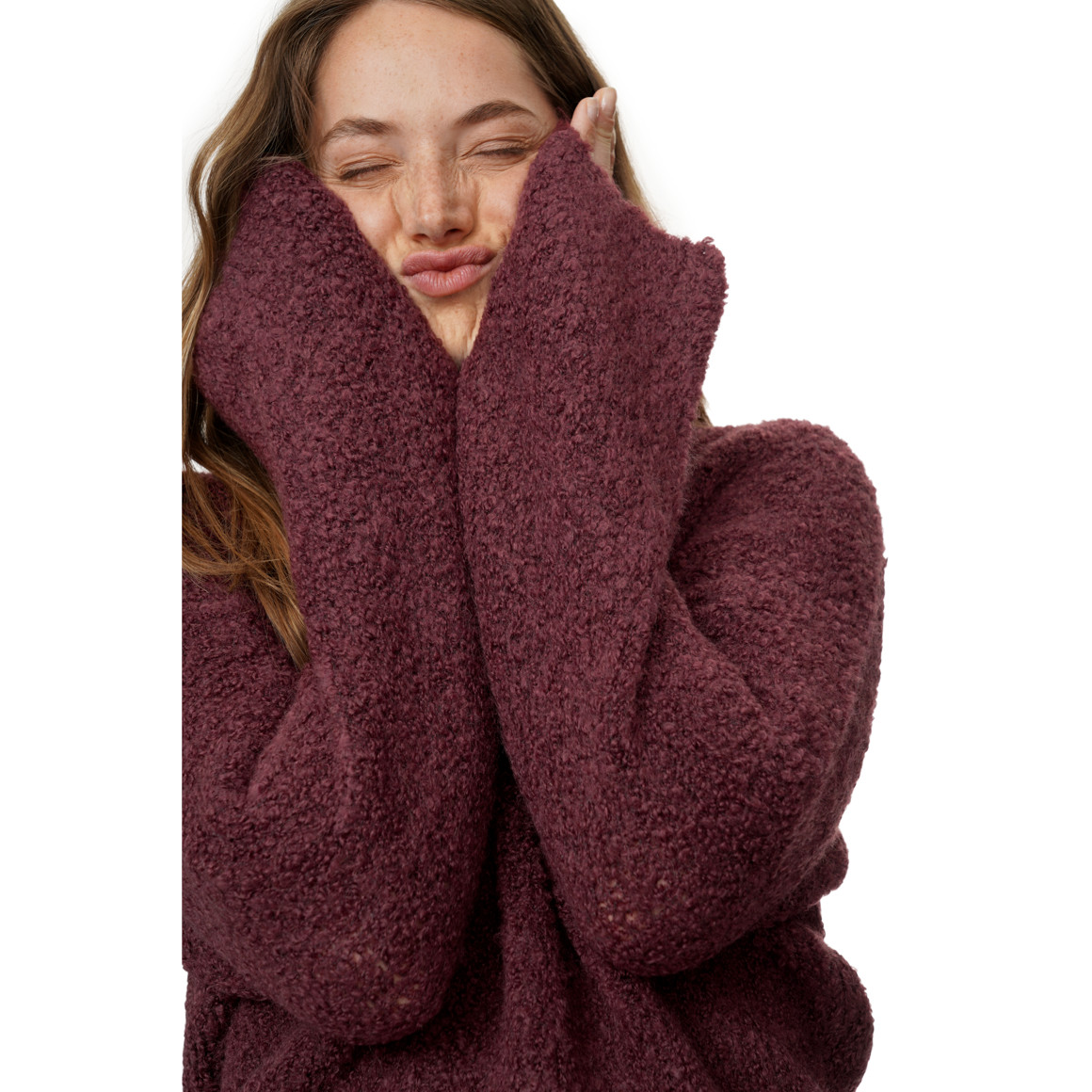 Damestruien in effen kleuren