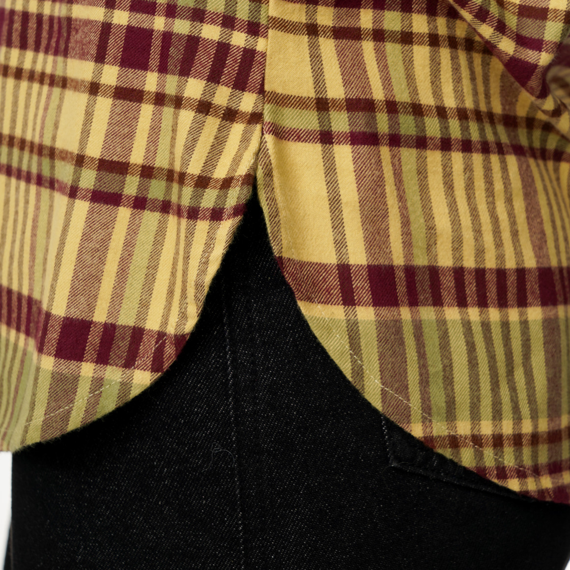 Damesblouse met ruitjespatroon