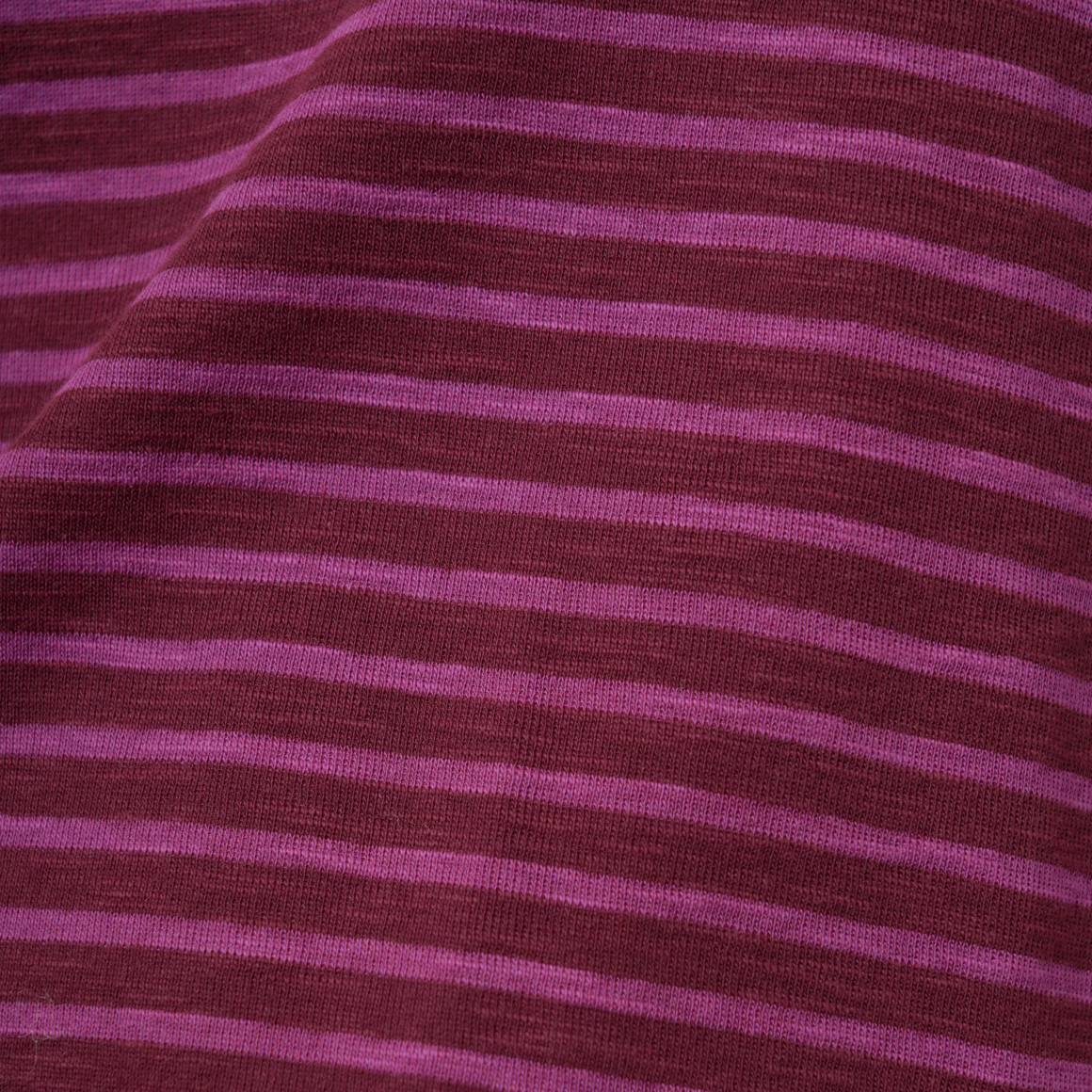 Dames-T-shirt met lange mouwen, gestreept