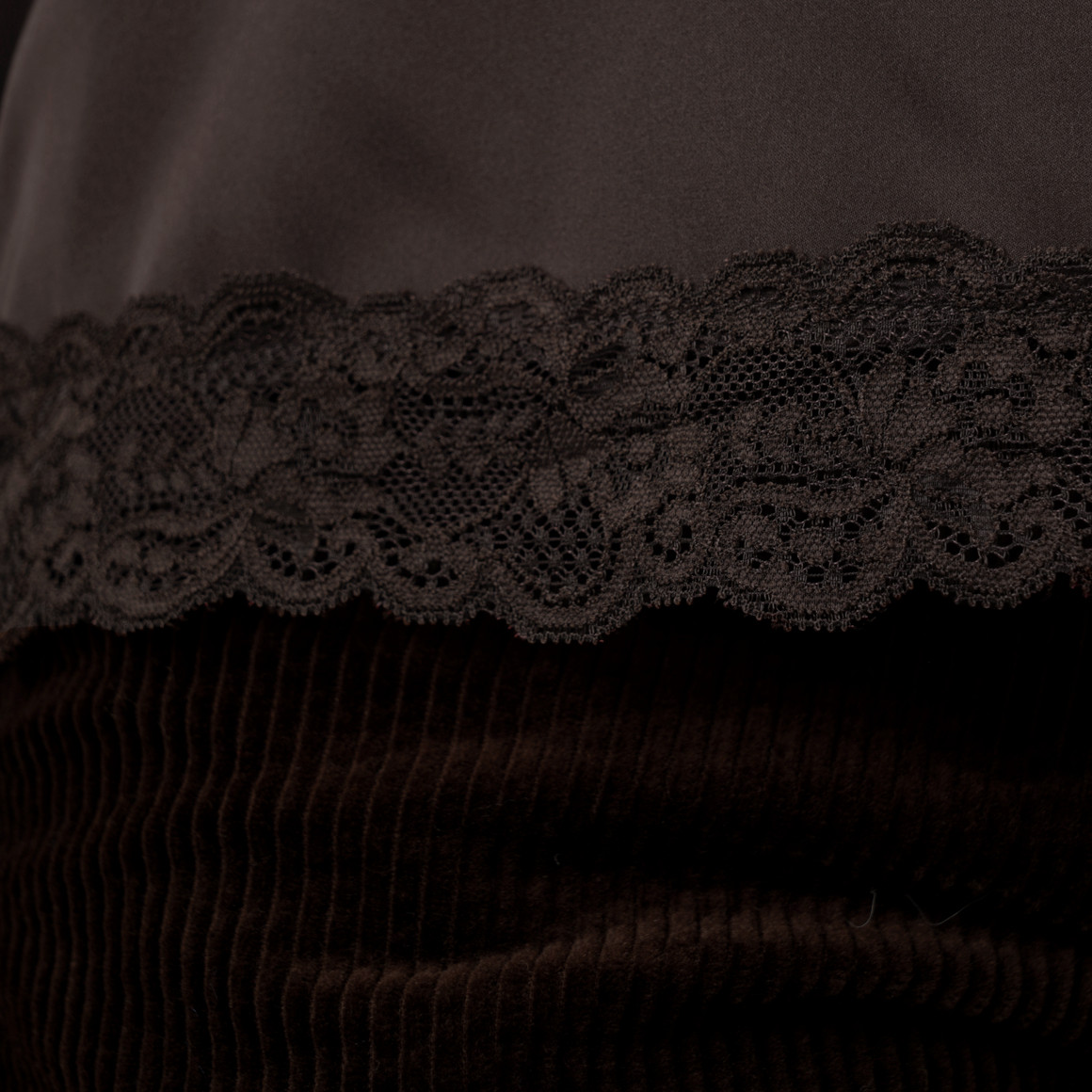 Damen Top mit Spitze
