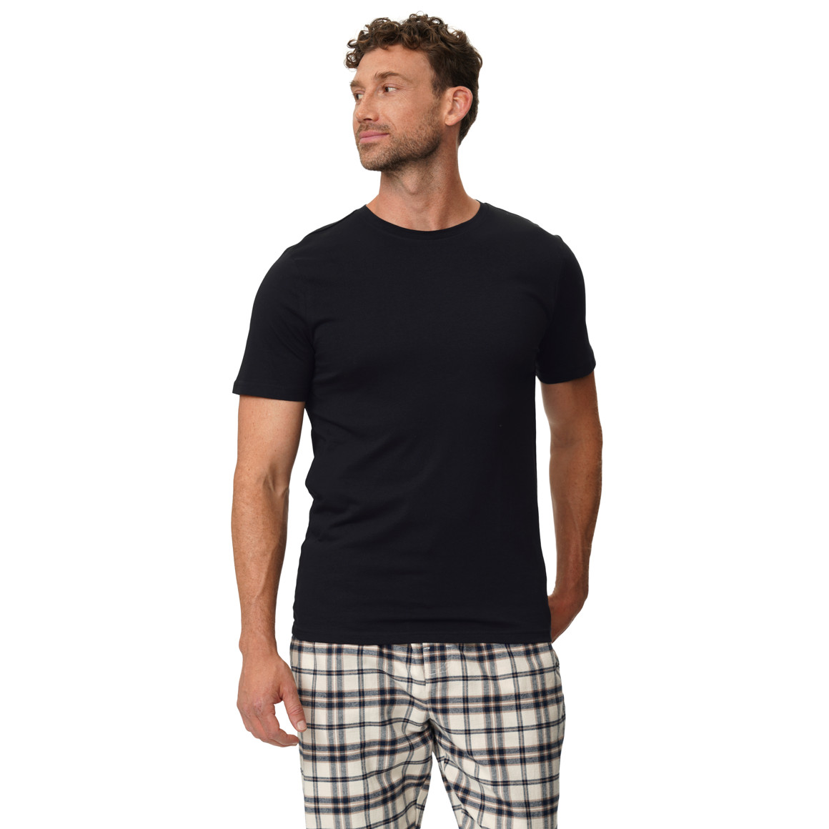 Herren T-Shirt in Unifarben