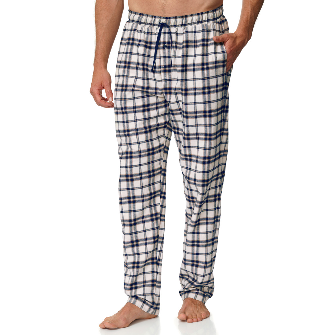 Herren Schlafhose mit Karo-Muster