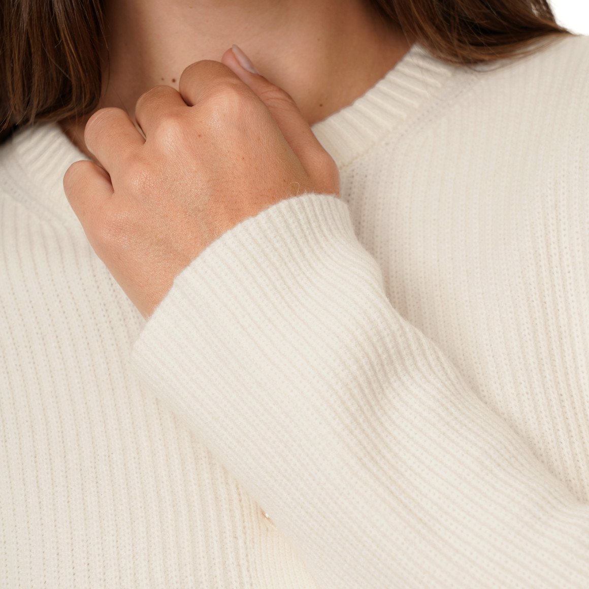 Damen Strickjacke mit Herzknöpfen
