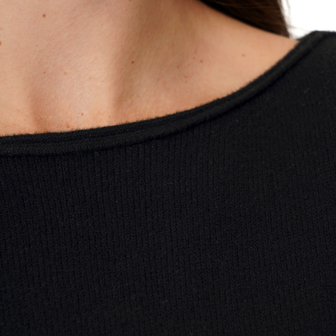 Damen Strickpullover in Unifarben