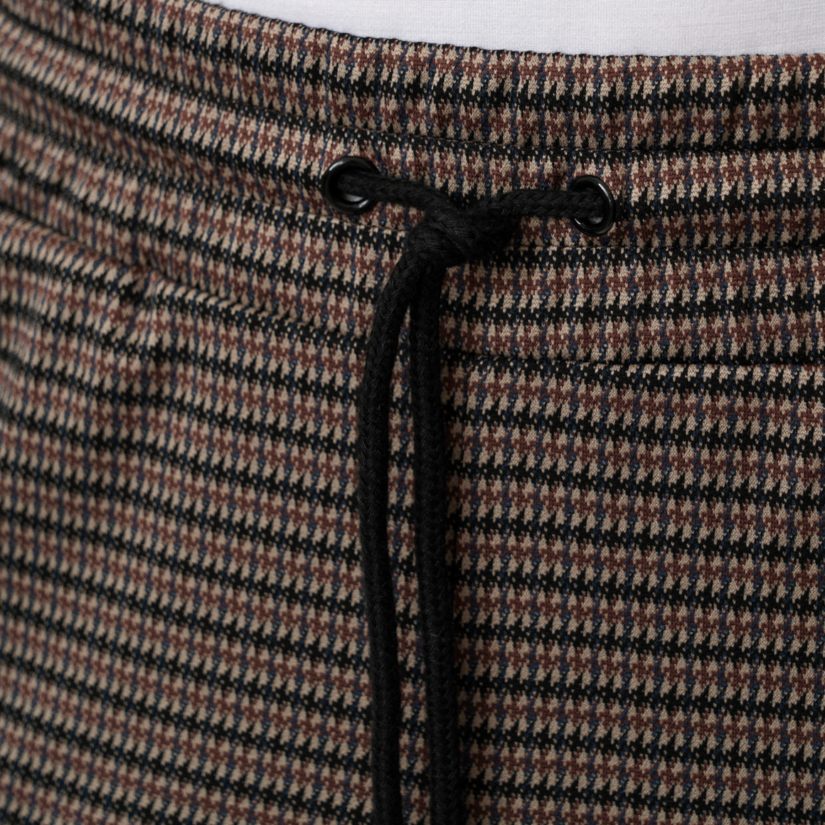 Damen Wide-Leg-Hose im Karo-Look
