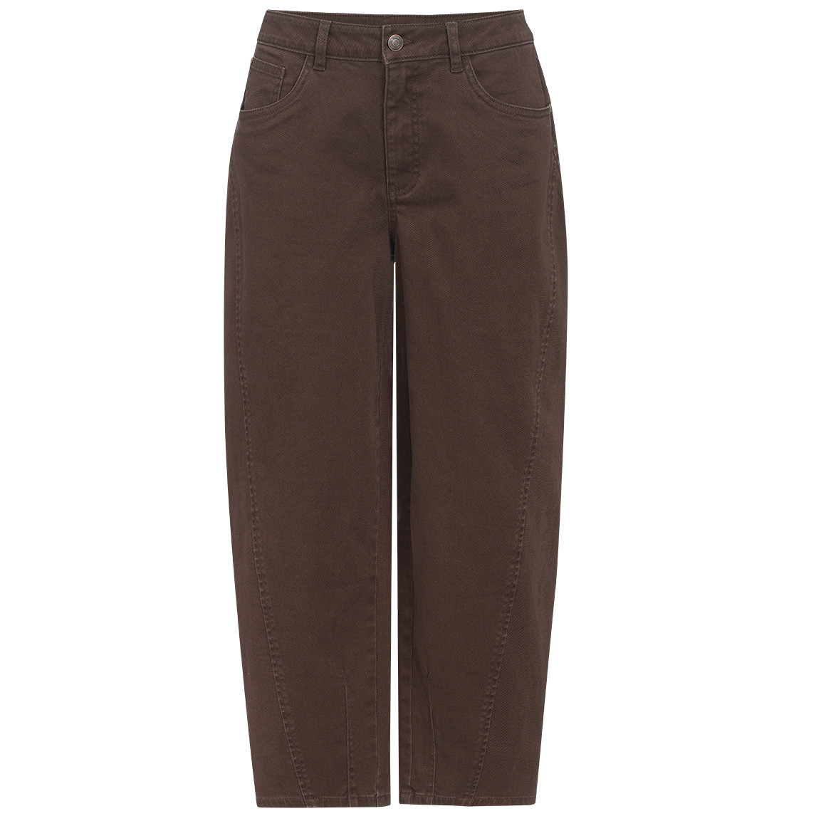 Damen Barrel-Hose im 5-Pocket-Style