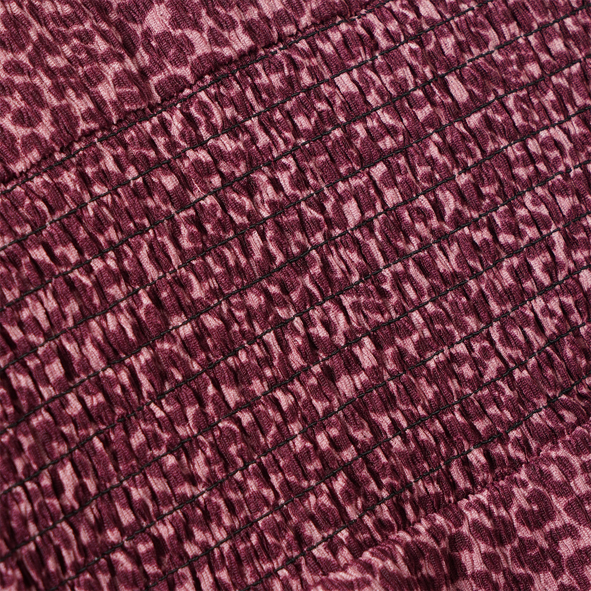 Mädchen Kleid mit Leo-Muster