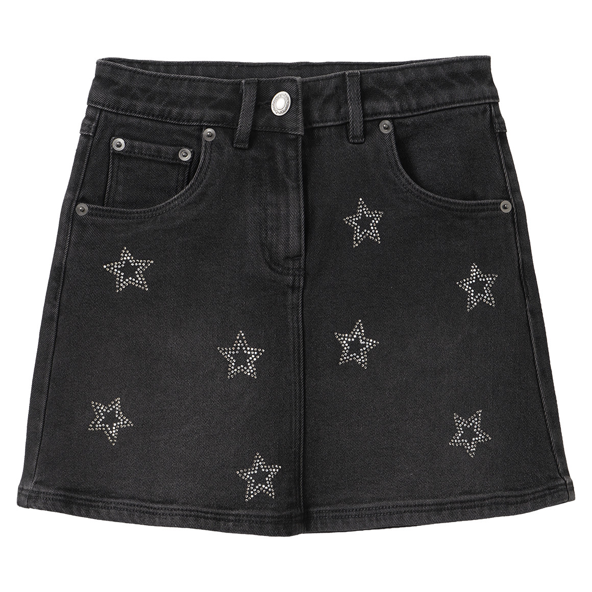 Mädchen Jeansrock im Five-Pocket-Style