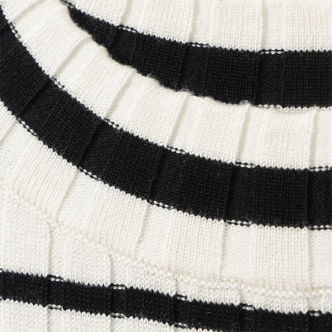 Mädchen Langarmshirt mit Rippstruktur