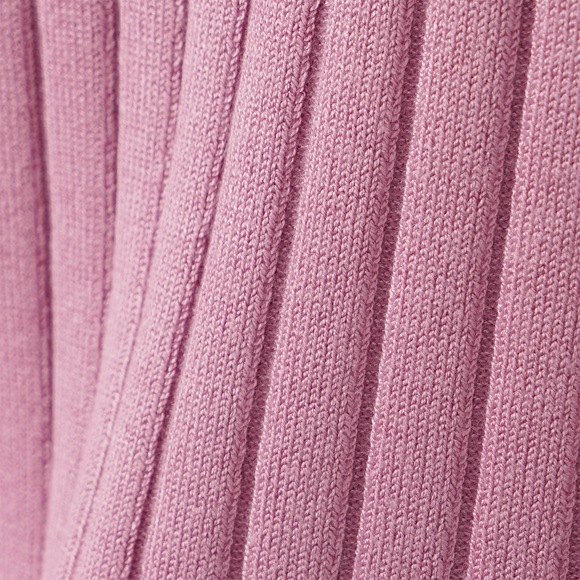 Mädchen Langarmshirt mit Rippstruktur