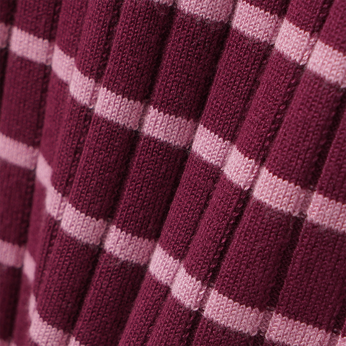 Mädchen Langarmshirt mit Rippstruktur