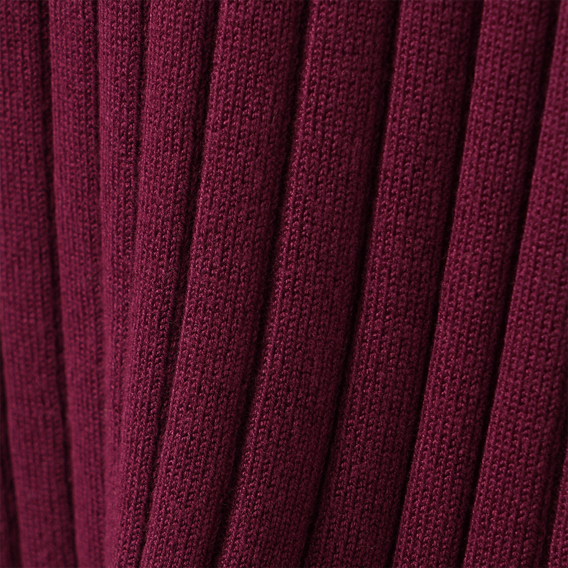 Mädchen Langarmshirt mit Rippstruktur