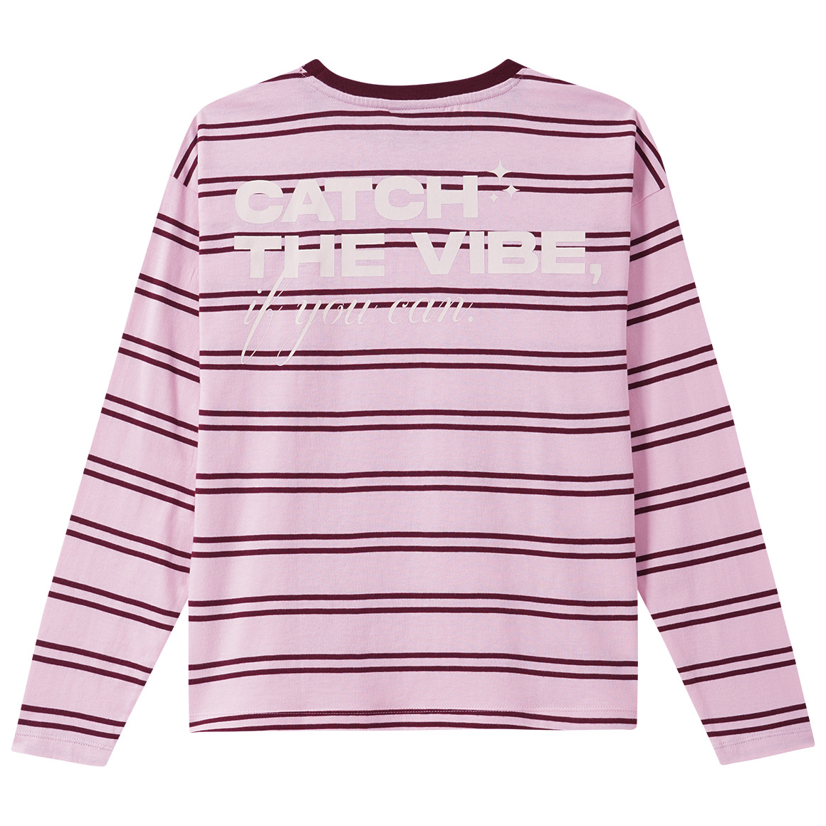 Mädchen Langarmshirt mit Rücken-Print