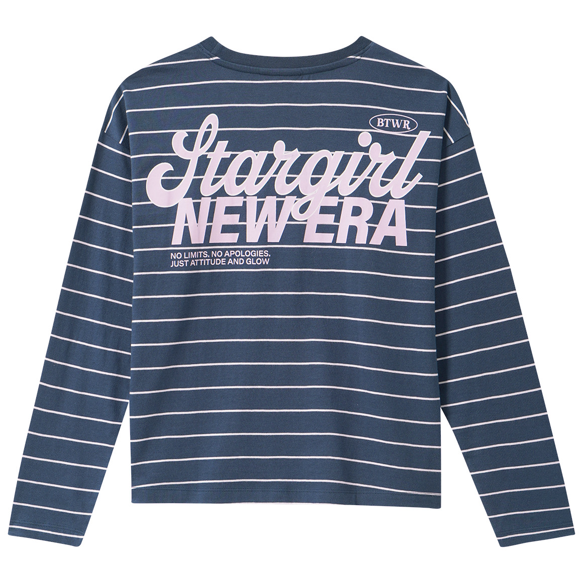 Mädchen Langarmshirt mit Rücken-Print