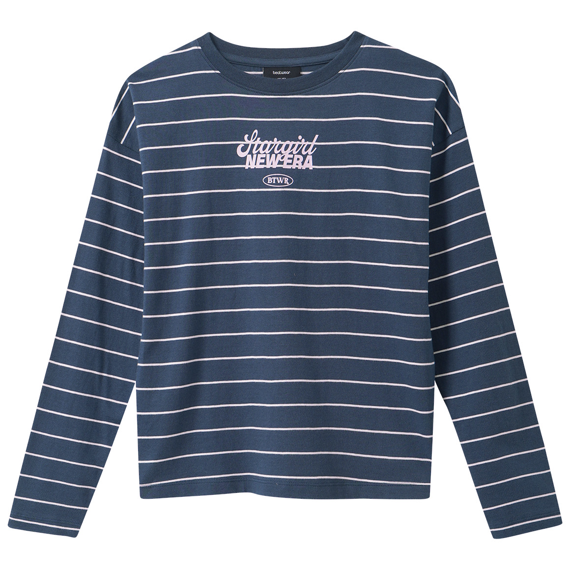 Mädchen Langarmshirt mit Rücken-Print