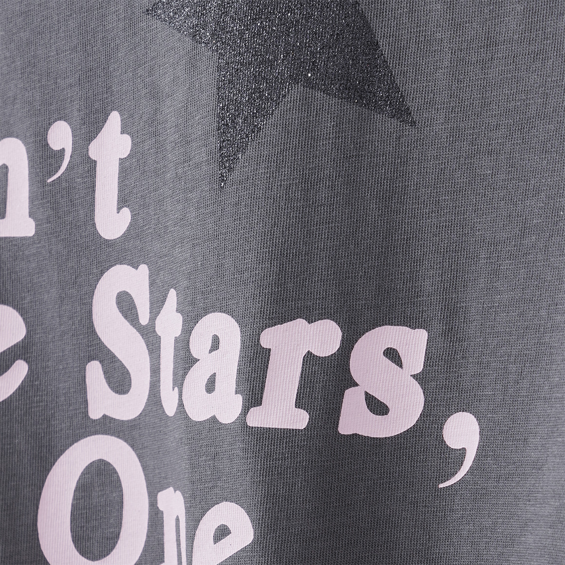 Mädchen T-Shirt mit Glitzer-Prints