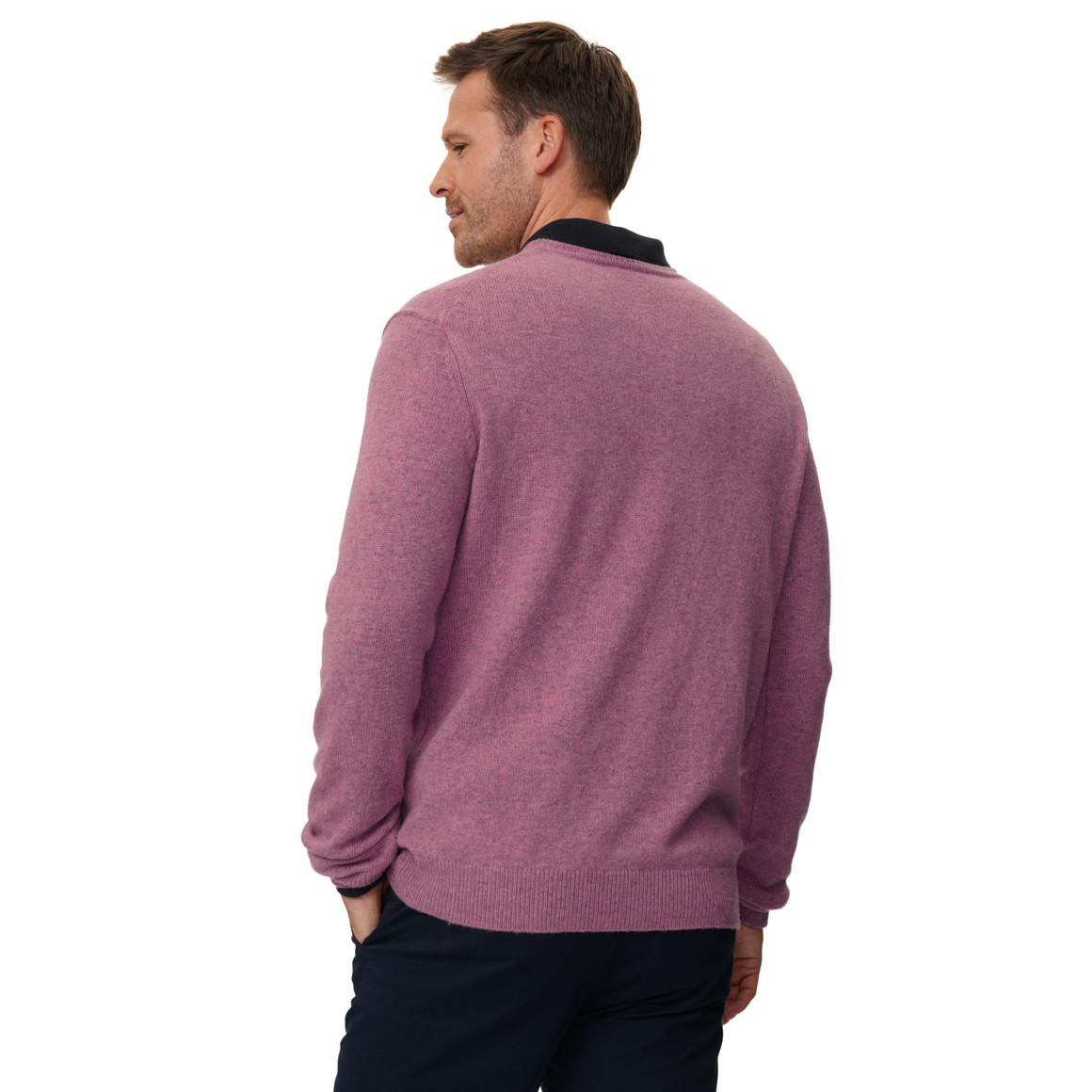 Herren Strickpullover mit Woll-Anteil