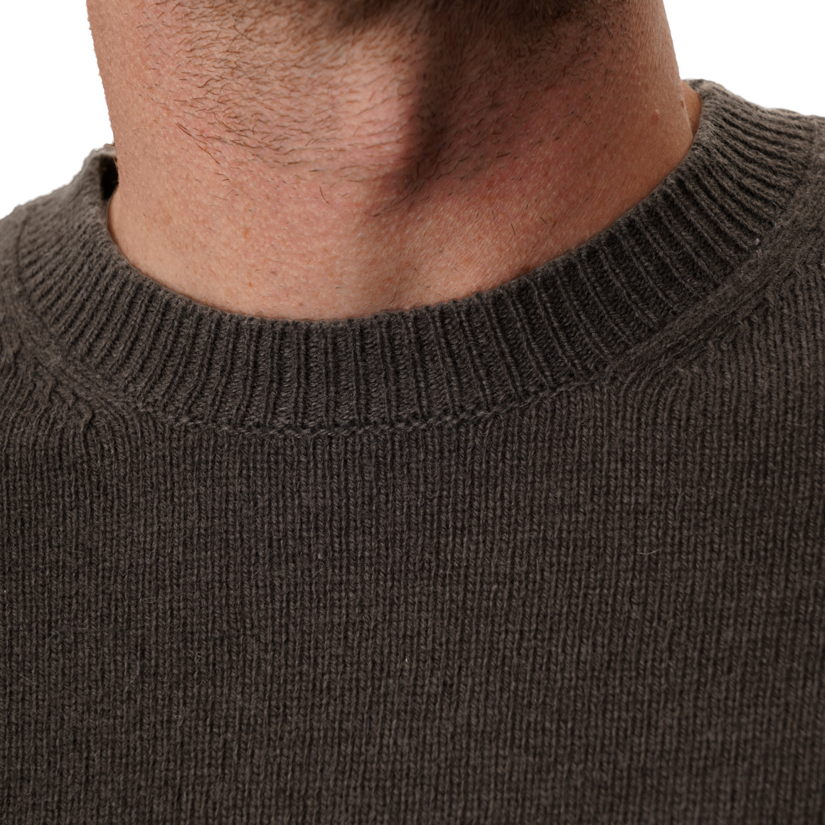 Herren Strickpullover mit Woll-Anteil