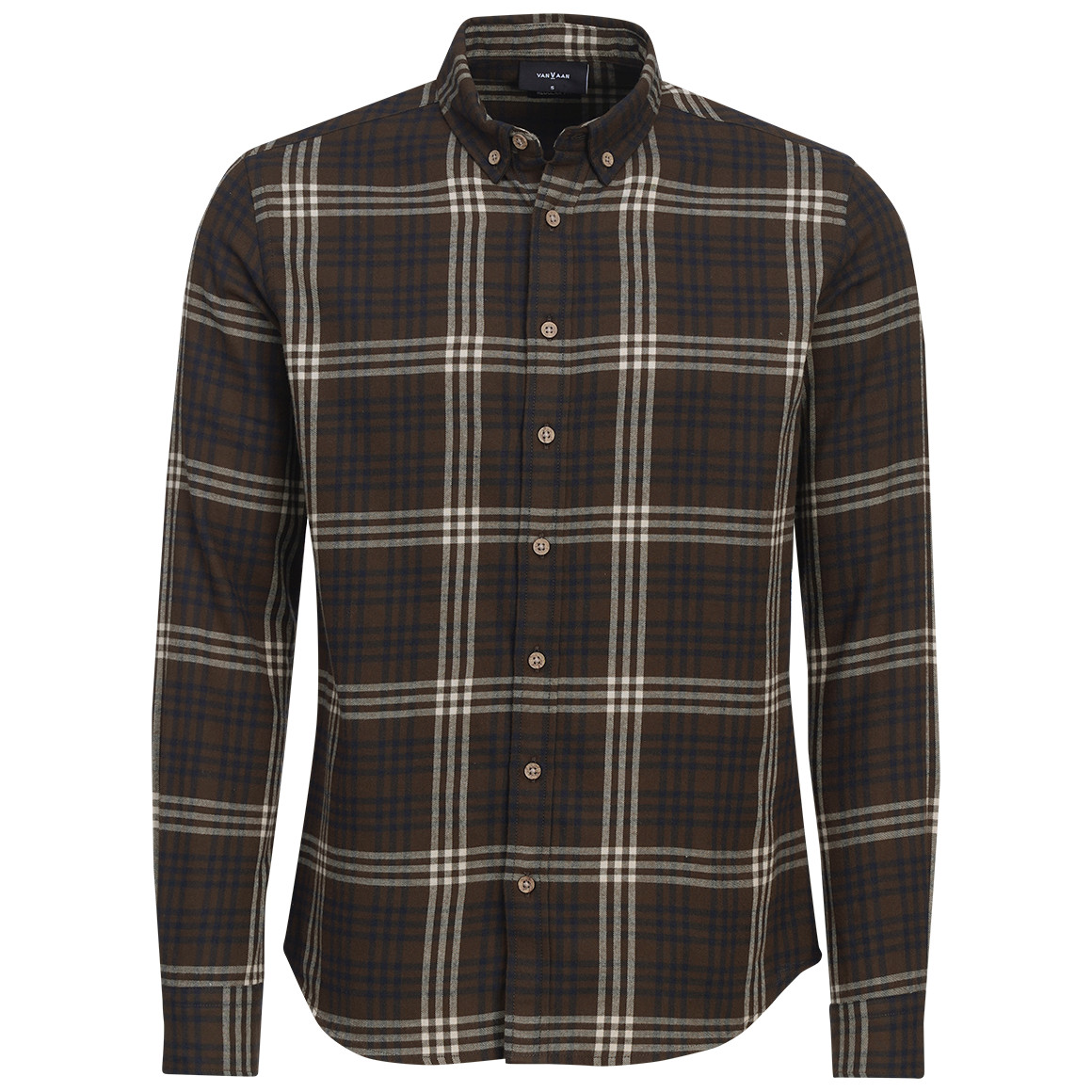 Herren Flanellhemd in Modern Fit