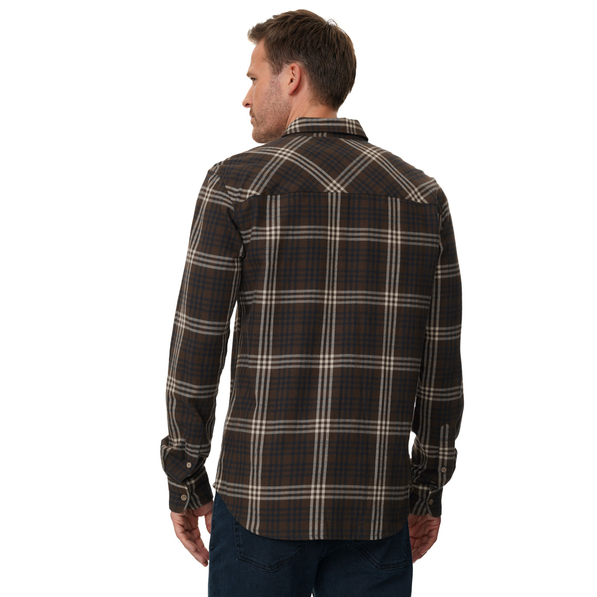 Herren Flanellhemd in Modern Fit