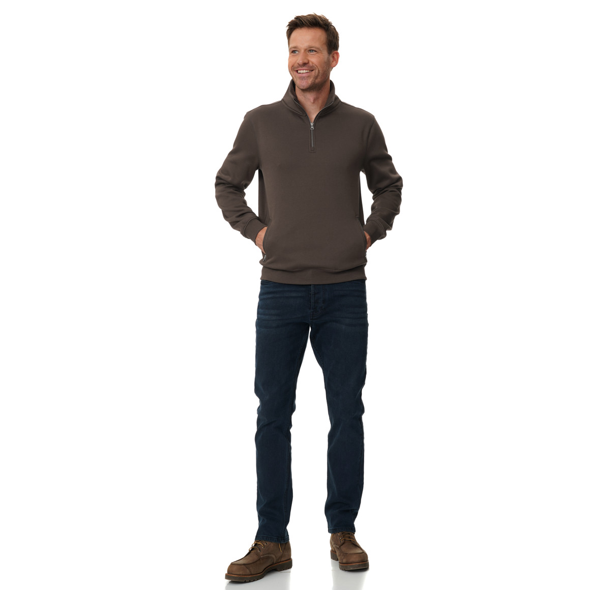 Herren Troyer in Unifarben