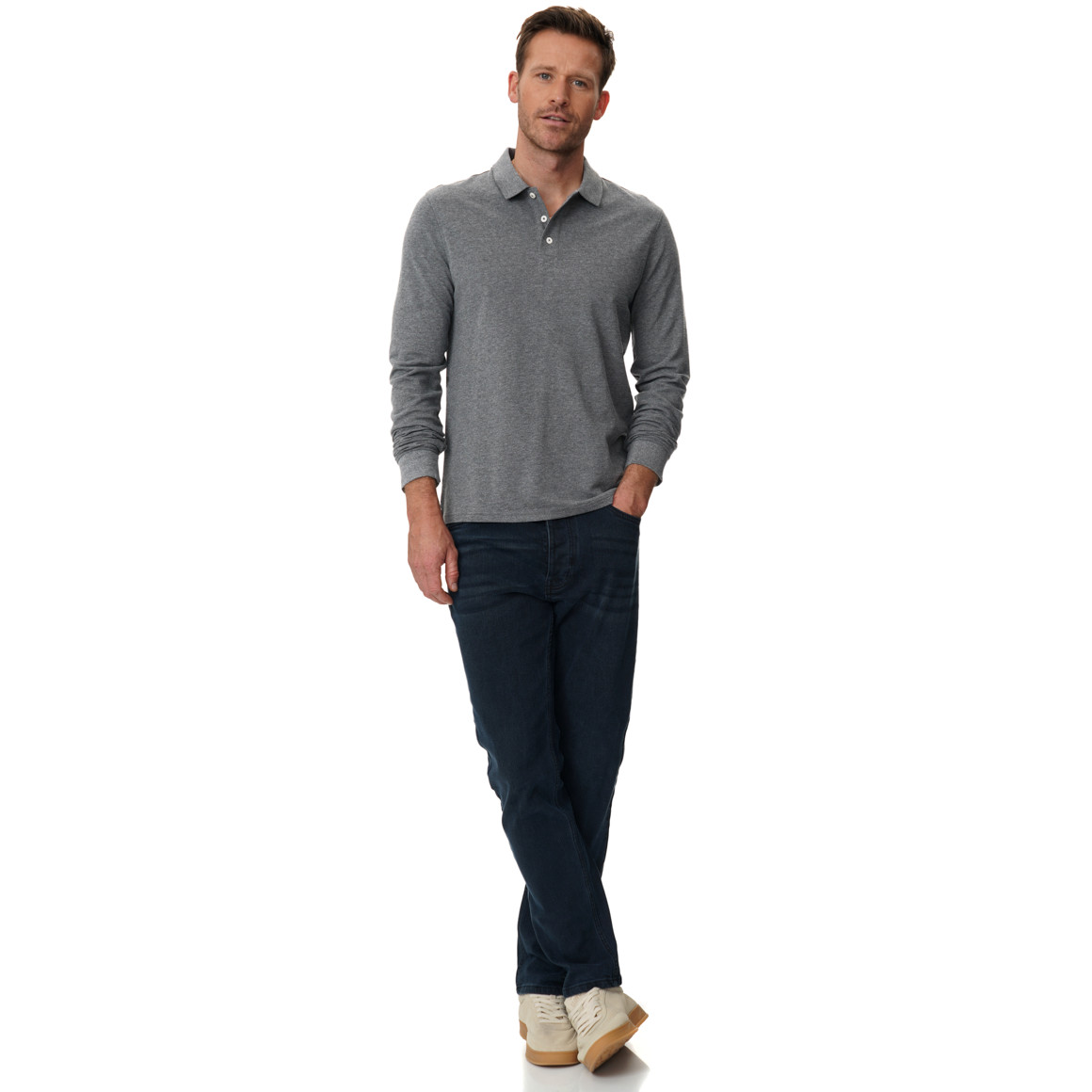 Herren Poloshirt mit Baumwolle